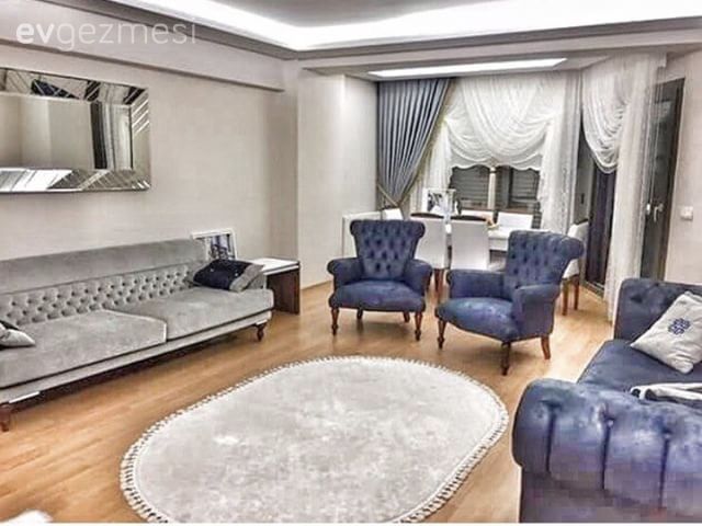 Modern stilde, ferah ve şık. Özge hanımın evi.