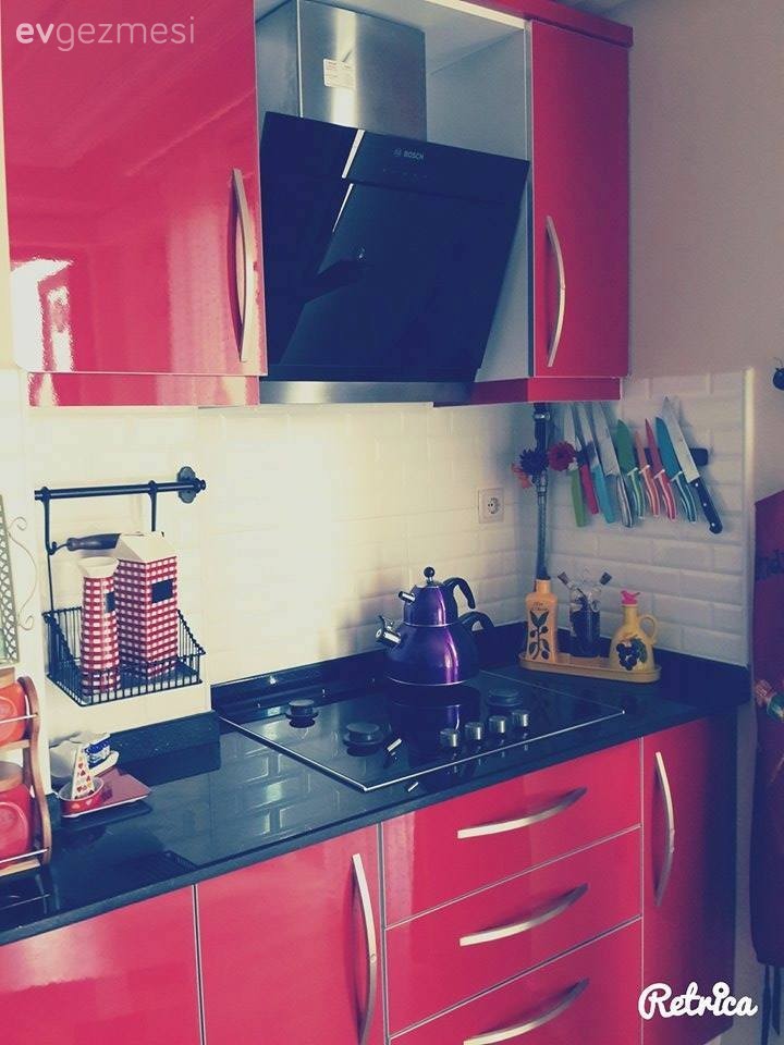 Kişisel dokunuşlarla dolu, cıvıl cıvıl bir mutfak!