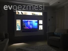 Aydınlatma, Salon, Tv ünitesi