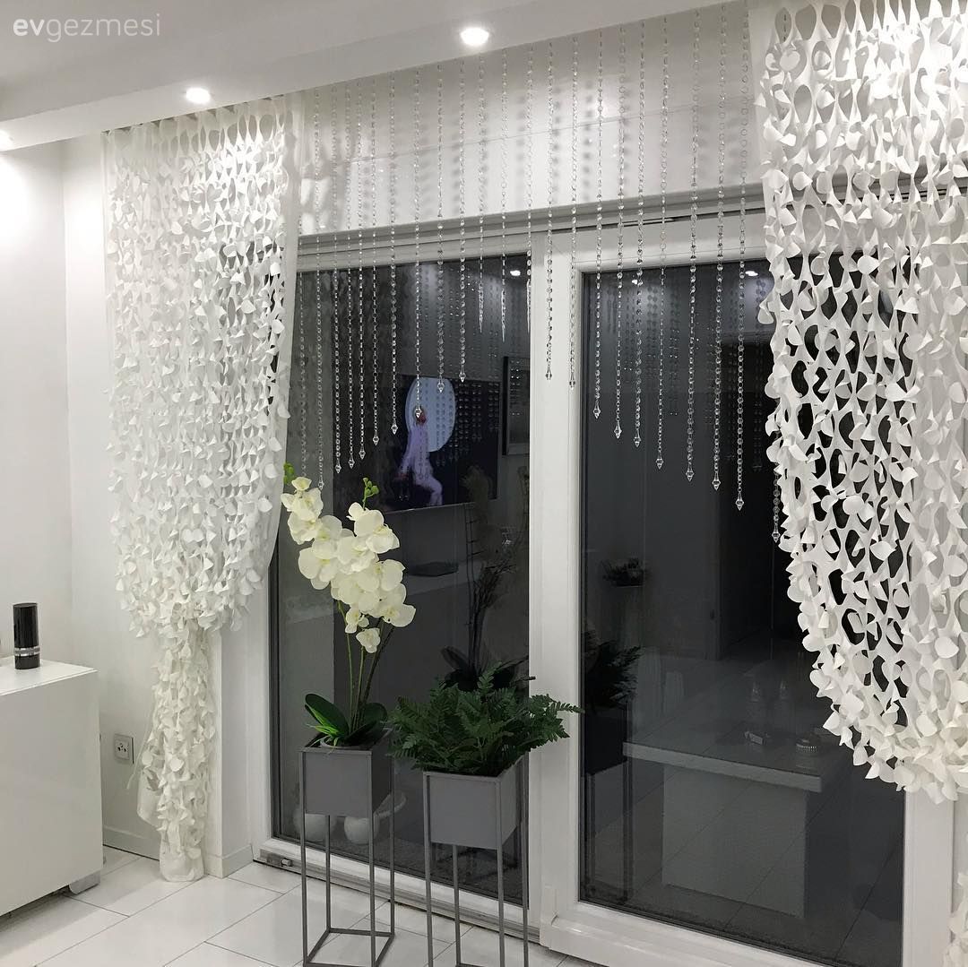 Perde, Salon, Çiçeklik