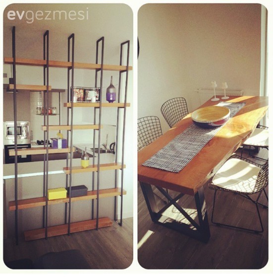 Selma hanımın endüstriyel loft stildeki evi