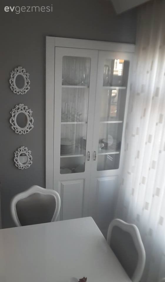 Beyaz mutfak, Gri, Mutfak, Mutfak masası