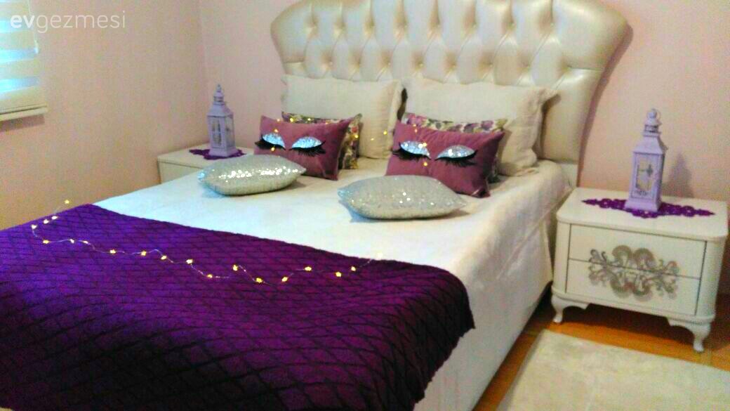 Mor, Yatak Odası, Yatak örtüsü