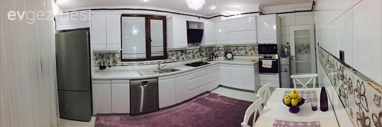 Rümeysa hanımın şık ve dingin evi..