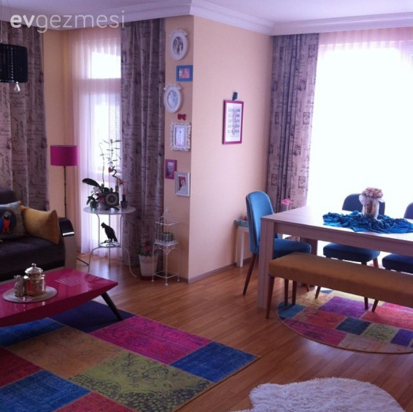 Halı, Perde, Salon, Yemek Odası