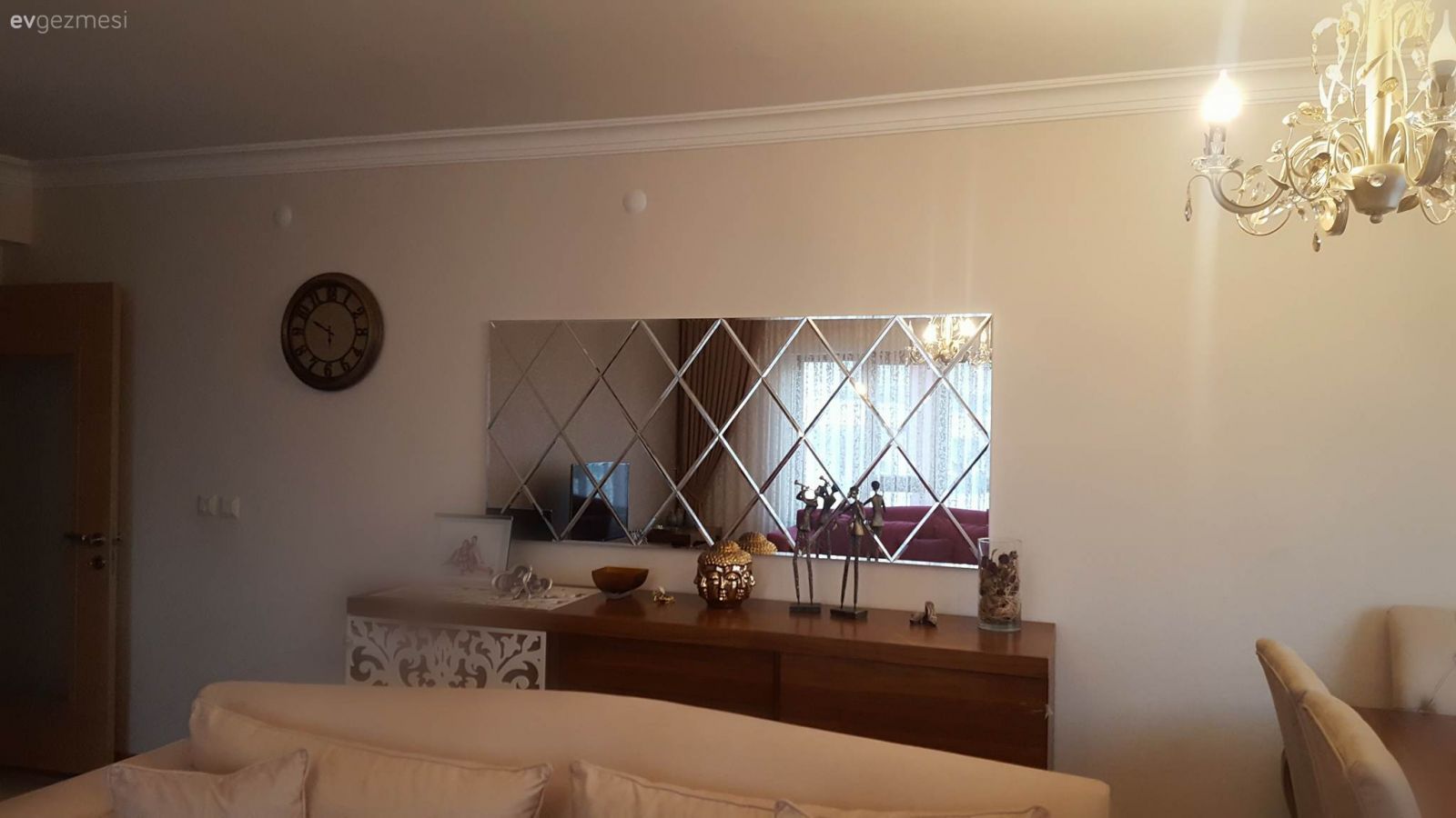 Baklava ayna, Ayna, Salon, Konsol