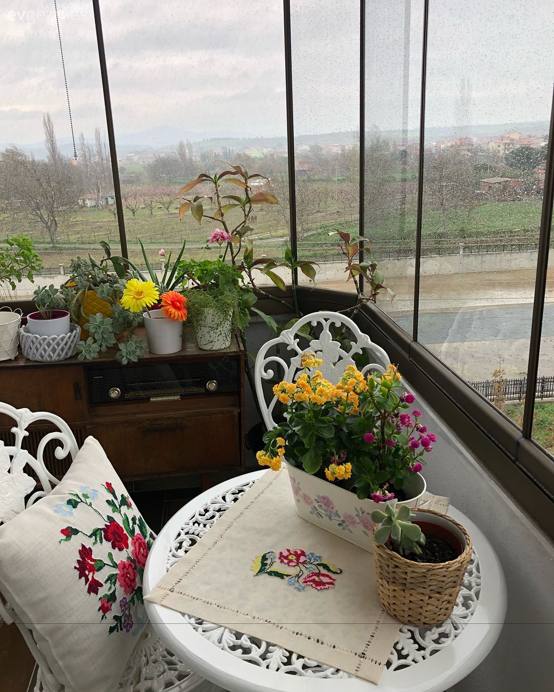 Doğal seçimler, keyifli bir dekor. Nil hanımın evinden..