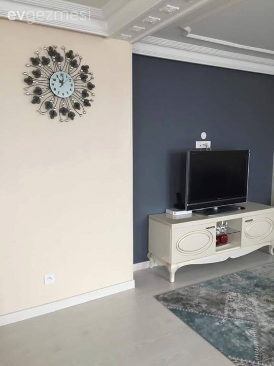 Aysen Hanım'ın abartıdan uzak, şık ve modern dekoru..