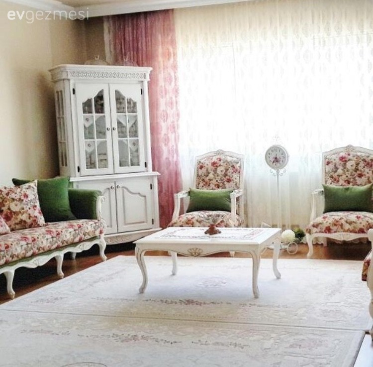 Berjer, Halı, Orta sehpa, Pembe, Salon