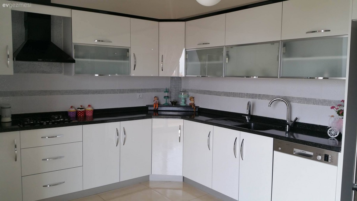 Beyaz mutfak, Modern mutfak, Mutfak