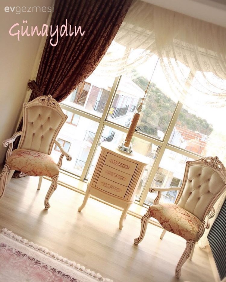 Berjer, Fon perde, Sehpa, Perde