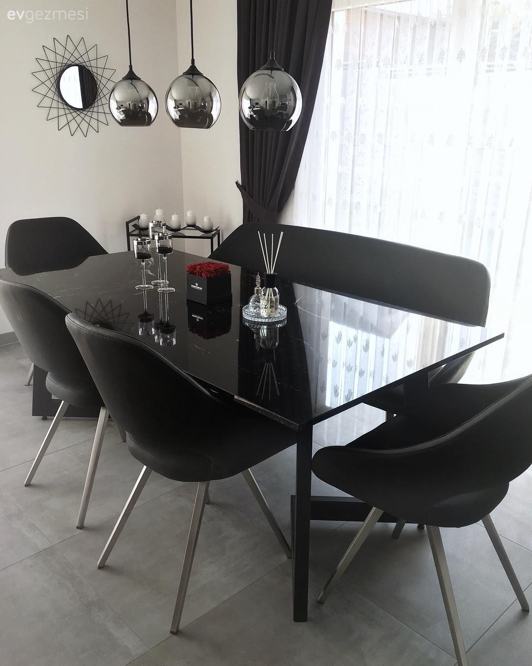 Yemek Odası, Yemek odası avizesi, Modern