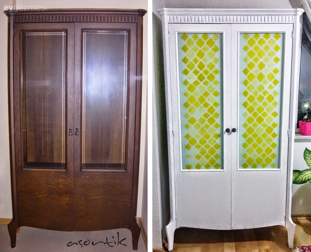 Kendin Yap, Mobilya boyama, Öncesi / Sonrası