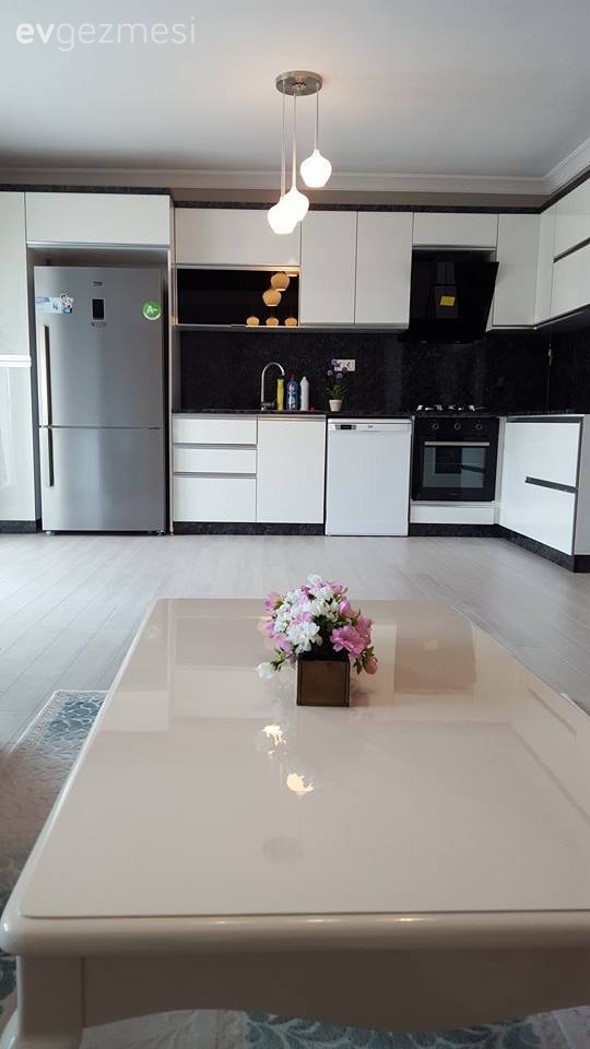 Beyaz mutfak, Modern mutfak, Mutfak