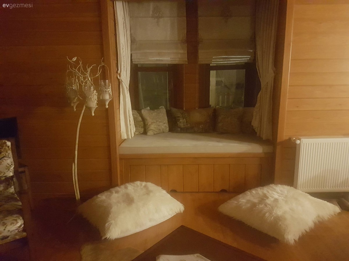 Ahşap Mobilya, Perde, Salon, Sedir, Kırlent