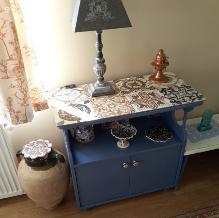 Aydınlatma, Salon, Sehpa, Mobilya boyama