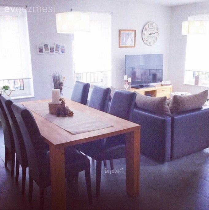 Fotolarına bakması bile içimizi ısıtan pembe ve gri ağırlıklı ev