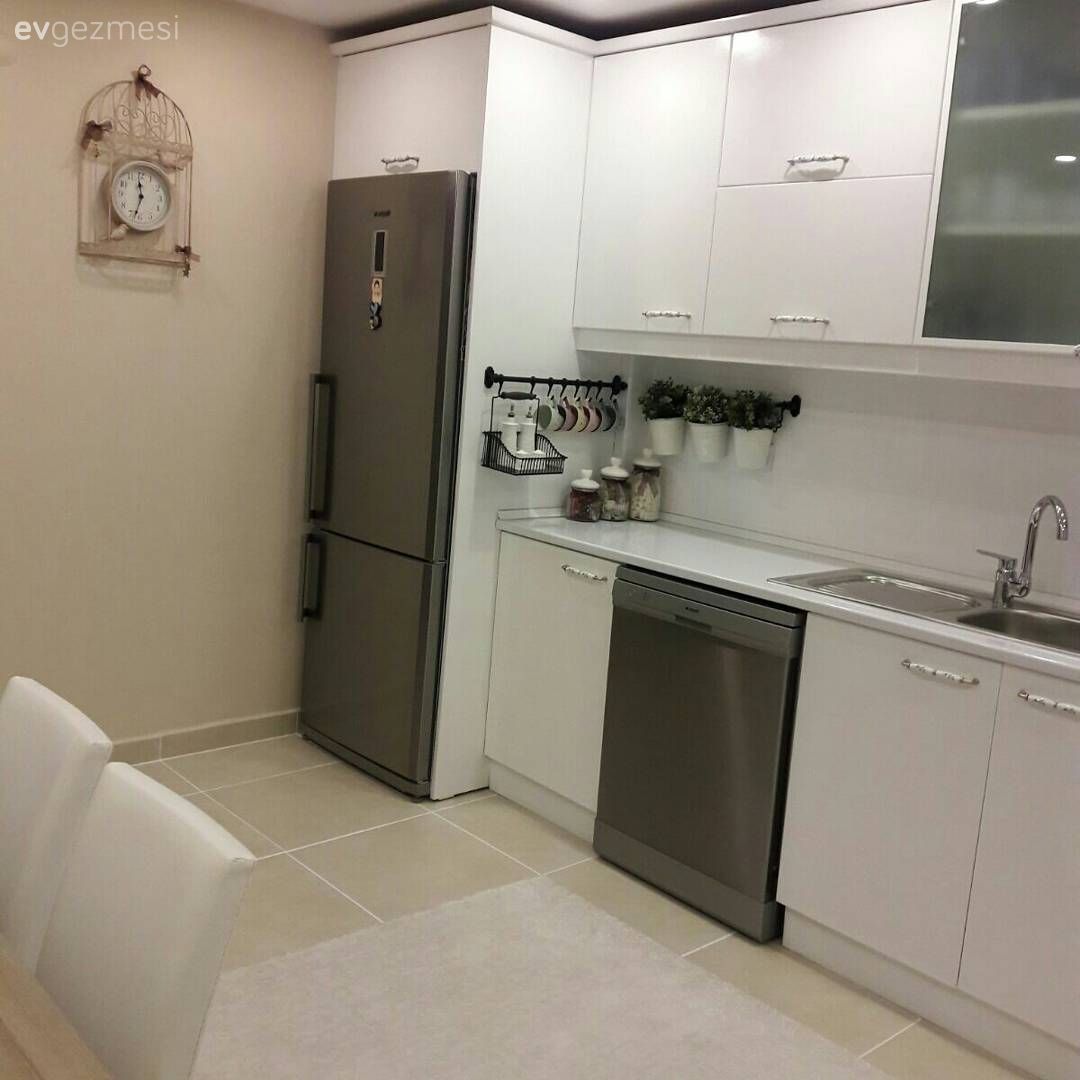 Beyaz mutfak, Kendin Yap, Mutfak, Mutfak tadilat, Öncesi / Sonrası