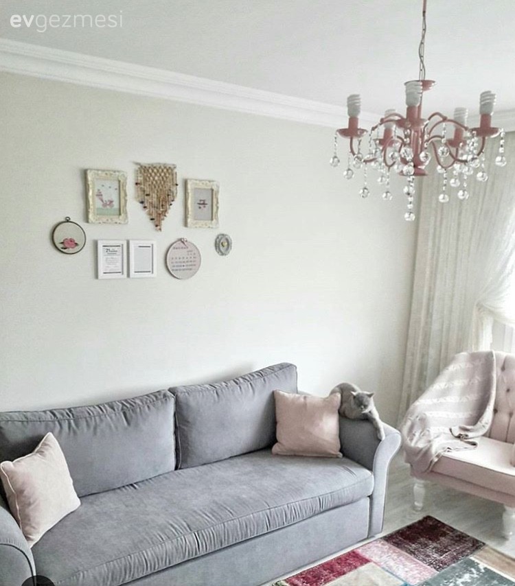 Şule hanımın zarif ve dingin evi..