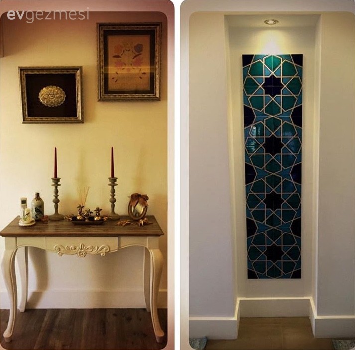 Arzu hanımın etnik detaylarla kişiselleşen özgün evi..