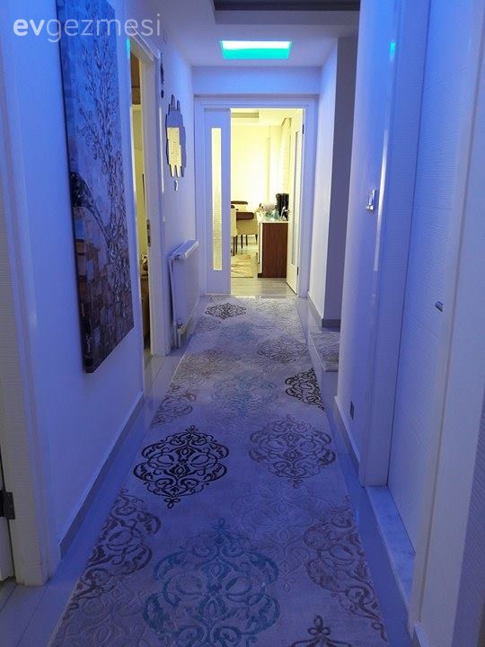 Beste hanımın sade ve modern çizgide sıcacık evi..