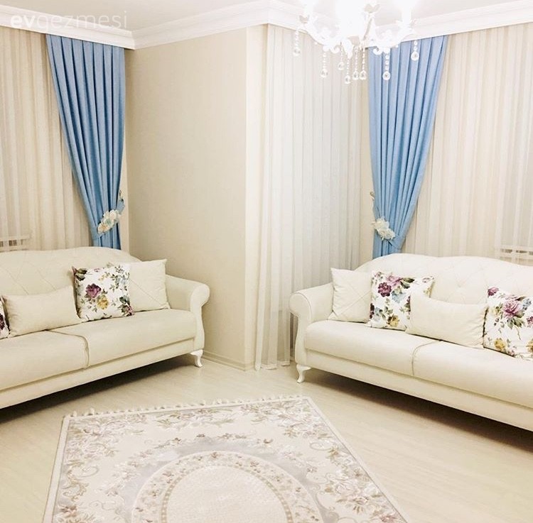 Bahar hanımın sade ve uyumlu evi..