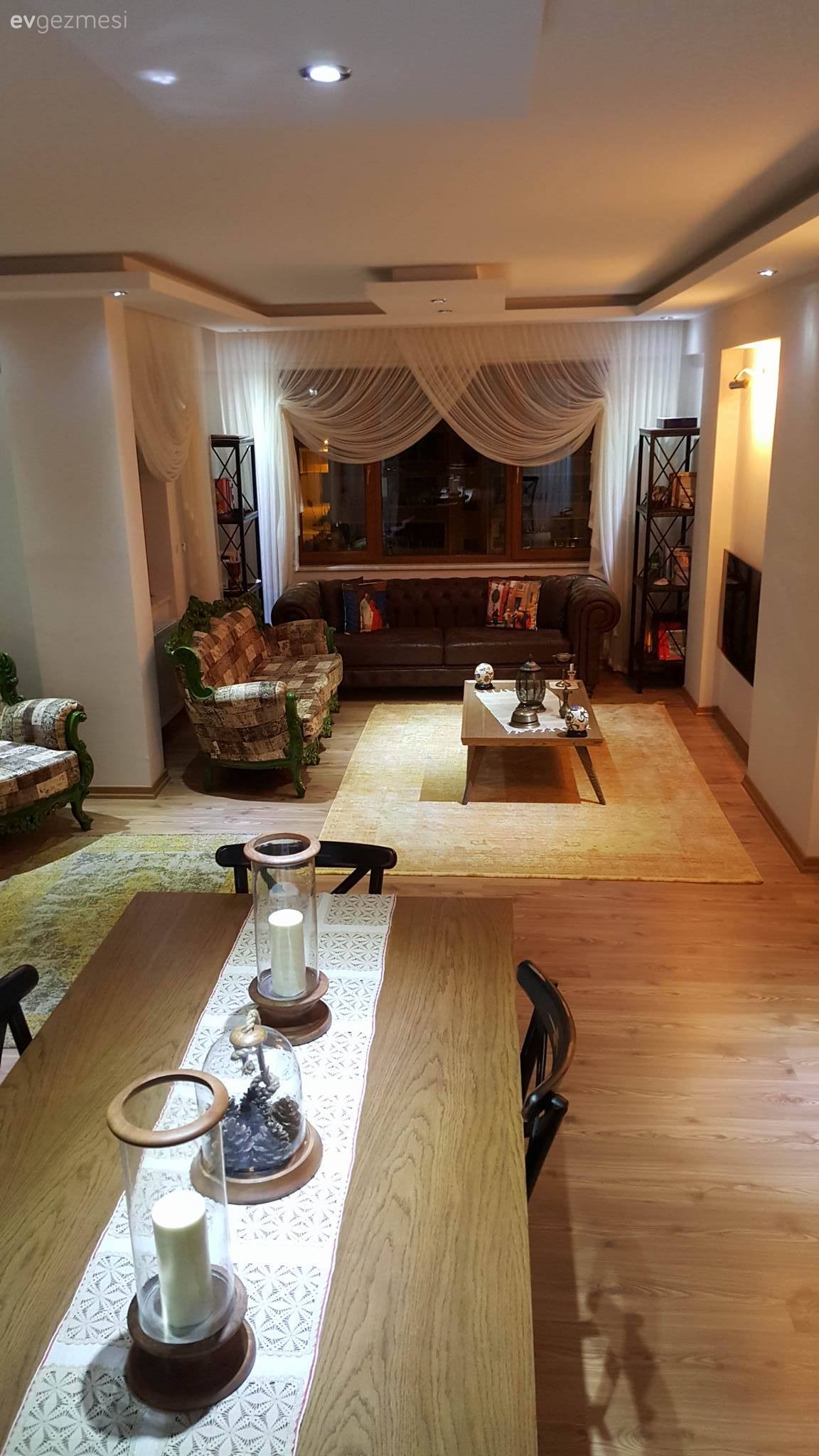 Chesterfield, Halı, Orta sehpa, Salon, Vintage