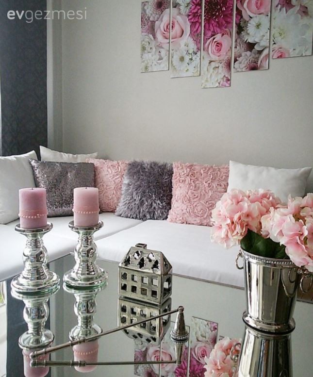 Aygül hanımın küçük alanda harikalar yarattığı sofistike evi..