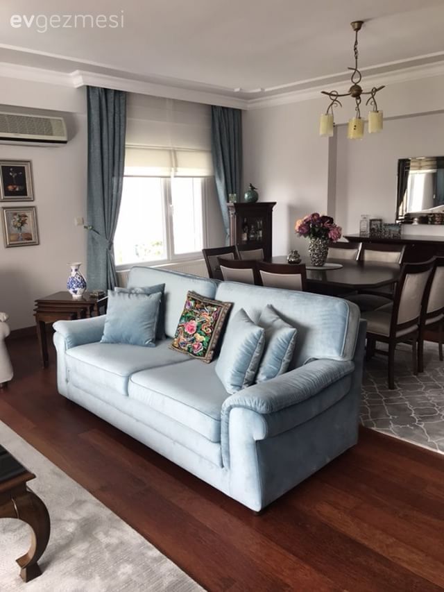 Salon, Mavi, Yemek Odası, Ahşap Mobilya