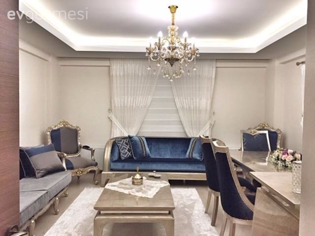 Klasik ve göz alıcı. Sude hanımın salonu..