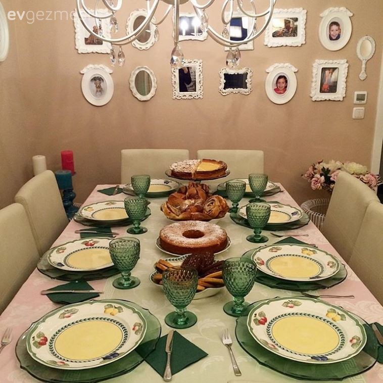 Sunum, Yemek Odası, Yeşil