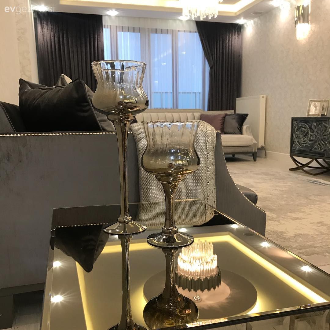 Şamdan, Salon, Aydınlatma