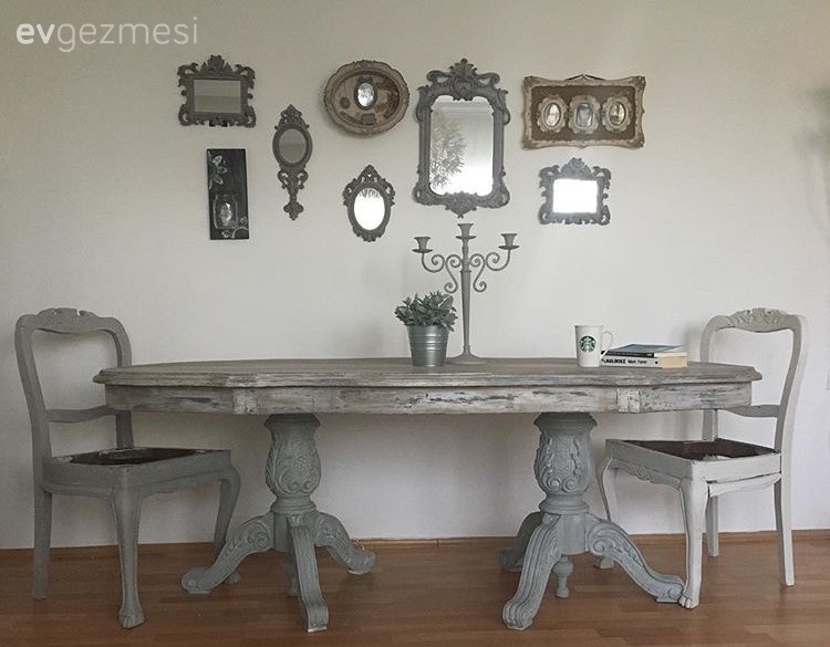 İkinci el masadan, provensal esintili masaya; Şule hanımın dönüşümü..
