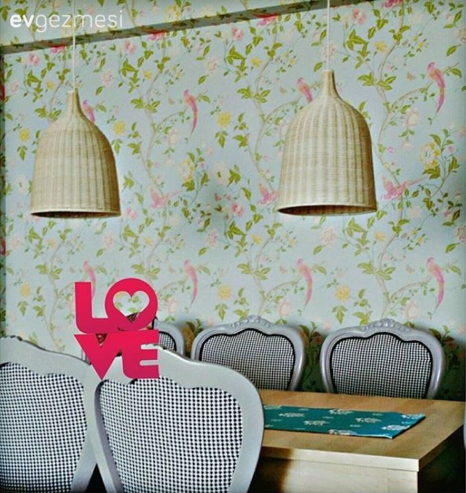 Duvar kağıdı, Yemek Odası