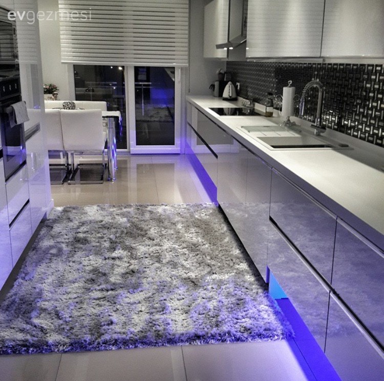 Beyaz mutfak, Modern mutfak, Mutfak, Mutfak masası