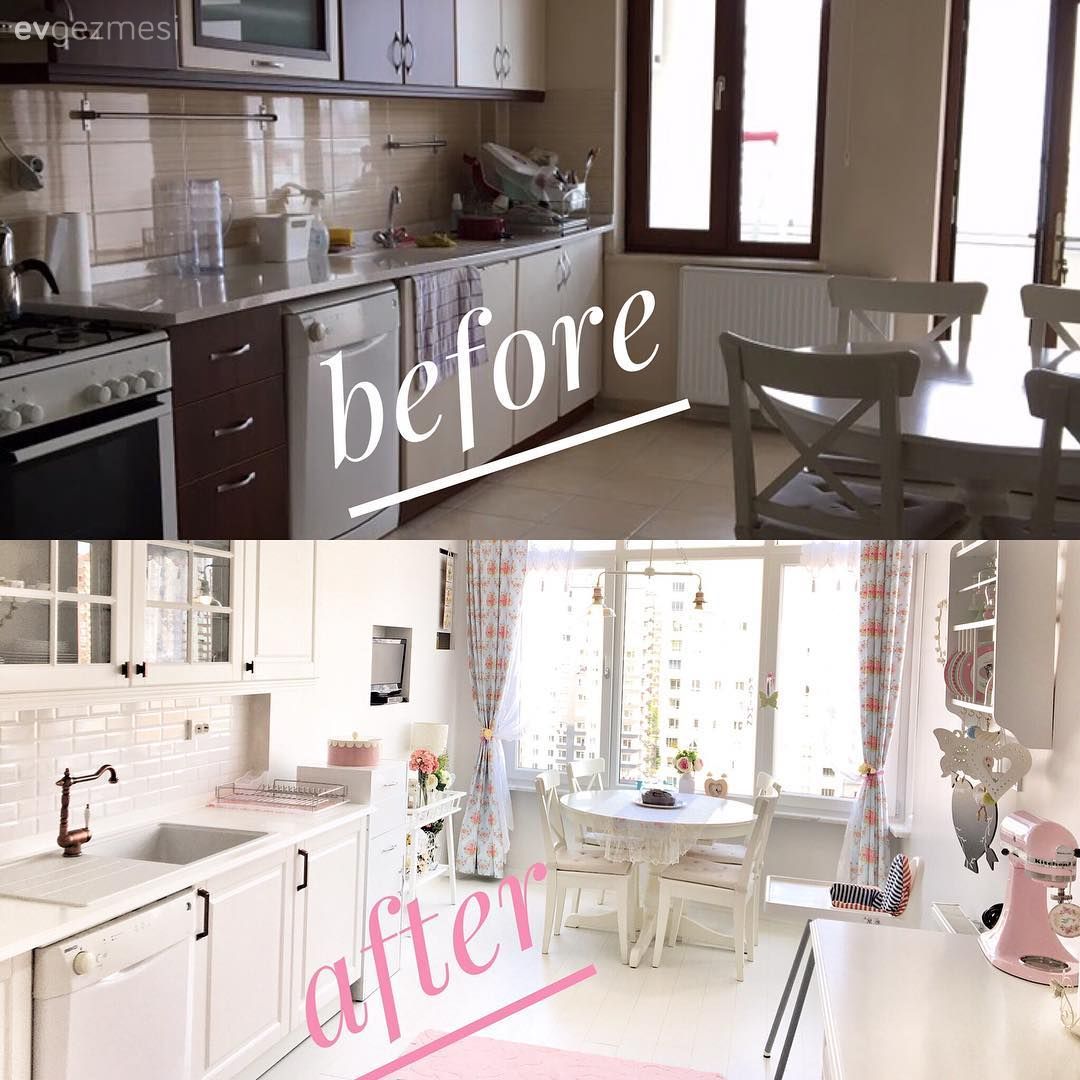 Hem Kullanışlı Hem Tatlı: Hümeyra Hanım'ın Tadilatla Yenilenen Mutfağı