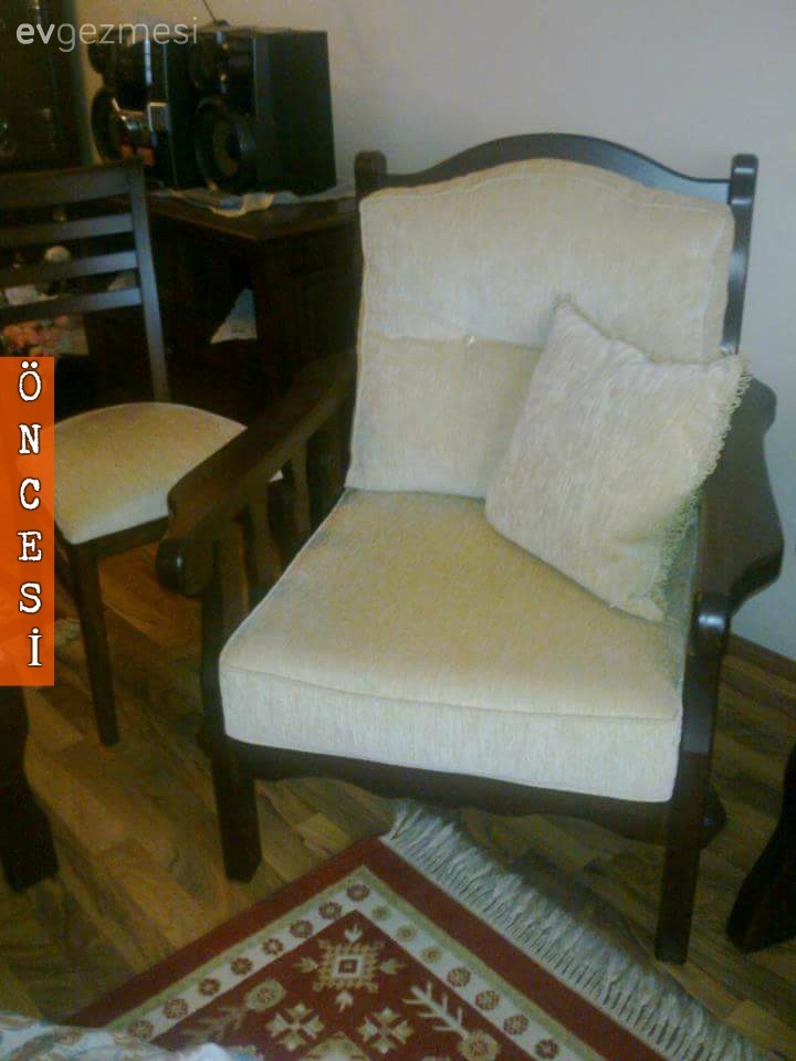 Mine hanımın eskitme stilde yenilenmiş, zarif ve nostaljik evi..