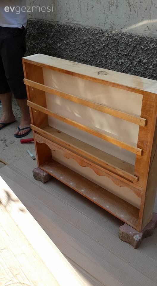 Büşra hanım'ın anneannesinin tereğinden dönüştürdüğü harika terek