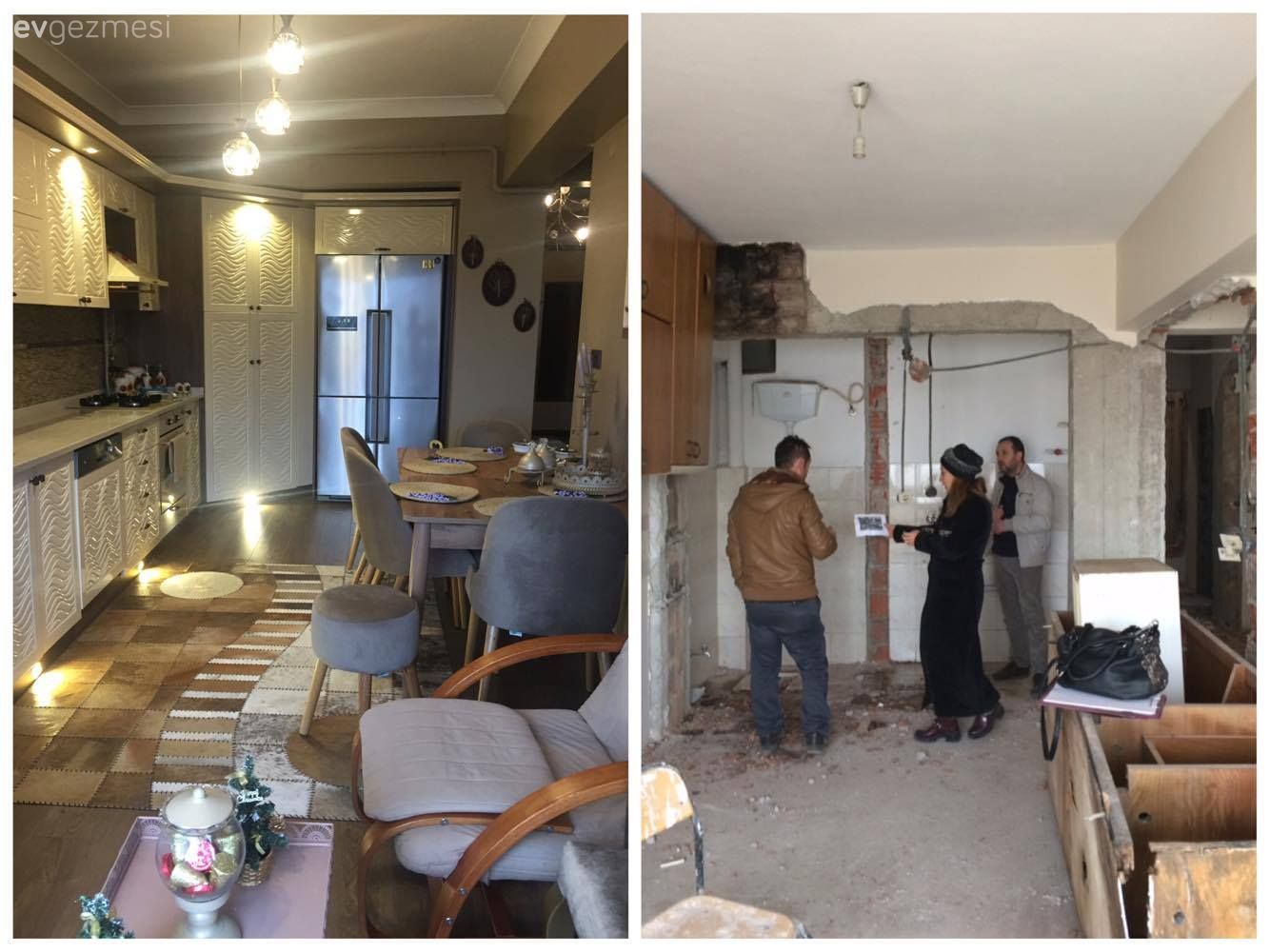 Mutfak, Mutfak tadilat, Öncesi / Sonrası