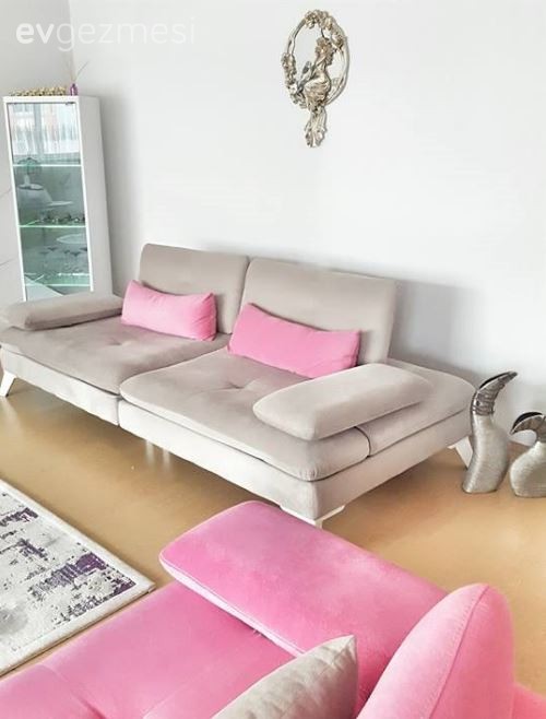 Sıla hanımın sıcak dokunuşlarla neşelenen, modern stil evi..