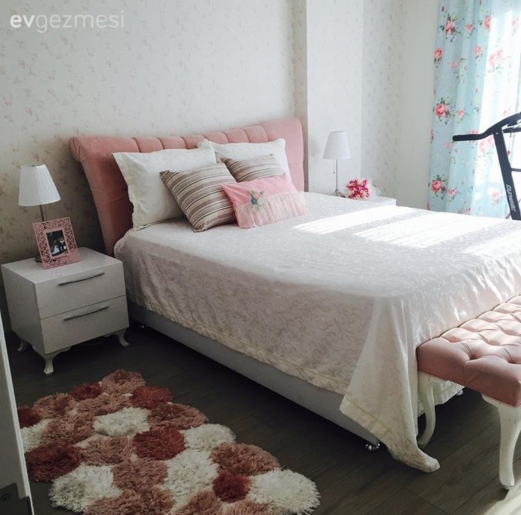 Fon perde, Yatak Odası, Perde