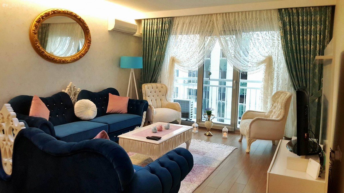 Sevgi hanımın klasik stilde göz alıcı evi..