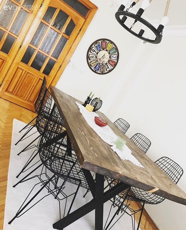 Ahşap Mobilya, Duvar saati, Salon, Yemek Odası