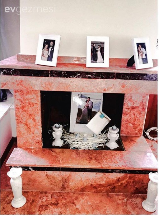 Koyu renklerle bir country ve vintage dekor