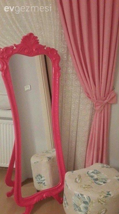 Ayna, Fon perde, Perde