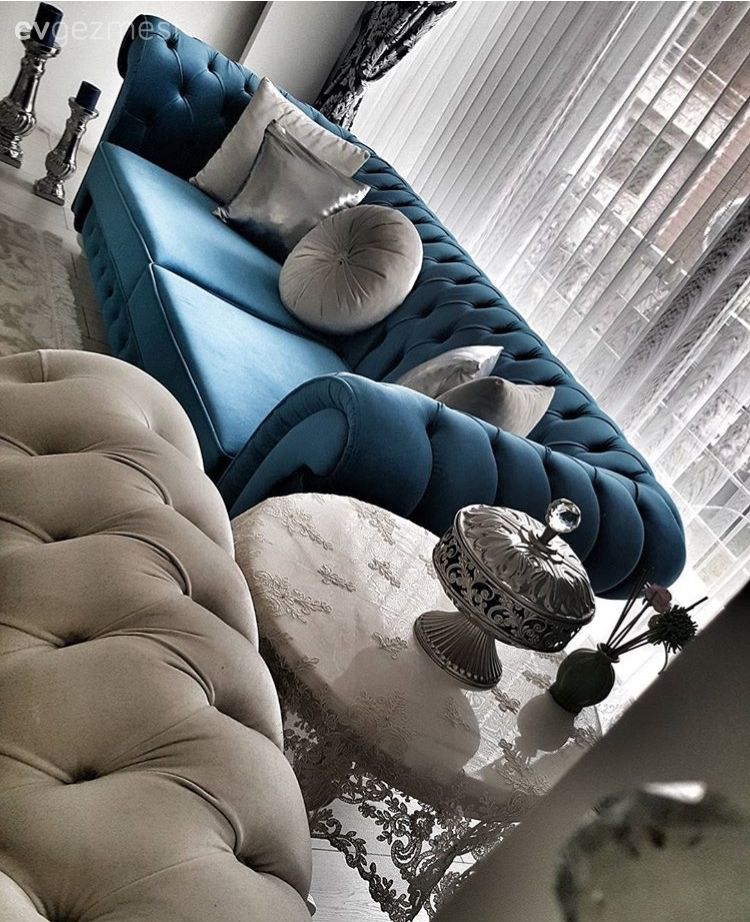 Klasik ve modernin harmanı, göz alıcı bir dekor.. Filiz hanımın evi.