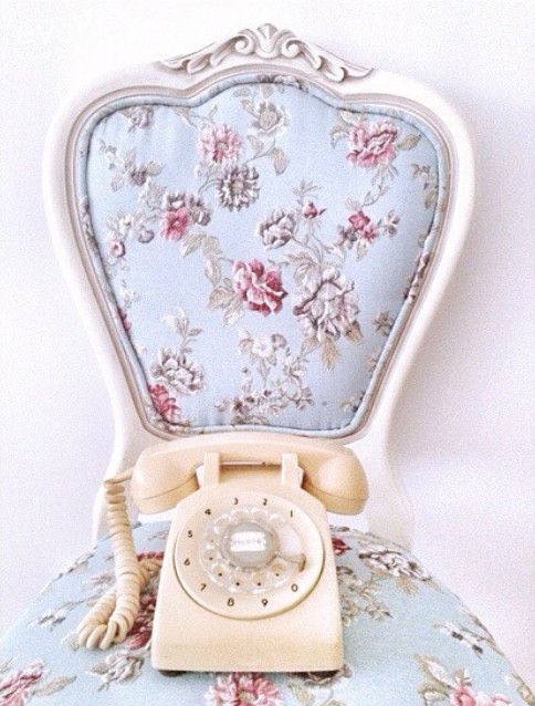 Çiçekli desen, Salon, Sandalye, Vintage