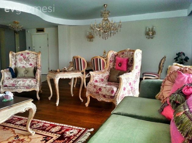 Aydınlatma, Berjer, Halı, Salon, Yeşil