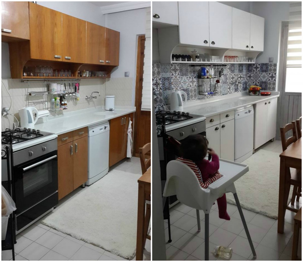 Mobilya boyama, Öncesi / Sonrası