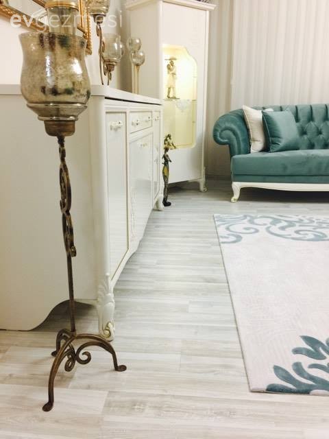 Altın, Dekoratif Objeler, Halı, Salon, Yeşil